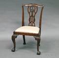 Chippendale Carved Mahogany Side Chair
