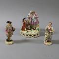 Three Dresden Porcelain Figures