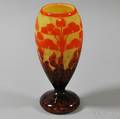 Le Verre Francais Art Glass Vase