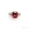 14kt Gold Ruby and Diamond Ring