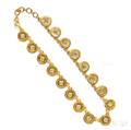 24kt Gold and Diamond Necklace Gurhan
