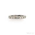 Platinum and Diamond Eternity Band