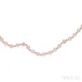 Rose Quartz Bead and Cultured Pearl Necklace Paloma Picasso Tiffany amp Co