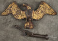 Cast iron eagle finial