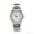 Stainless Steel Oyster Perpetual Datejust Wristwatch Rolex