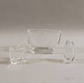 Three Etched Glass Vases
