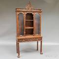 George IIIstyle Mahogany Cabinet on Stand