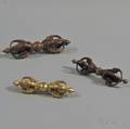 Three Brass and Bronze Vajra