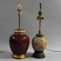 Two Ceramic Table Lamps