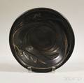 Severa Tafoya Santa Clara Carved Blackware Pottery Shallow Bowl