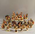 Large Collection of HummelGoebel Ceramic Figurines and Figural Groups