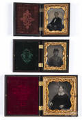 Three cased photographs