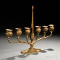 Tiffany Studios Sixlight Candelabra