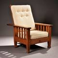 Roycroft Arts  Crafts Morris Chair