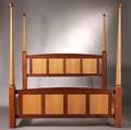 Geoffrey Warner Turned Post Bed