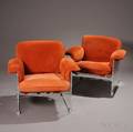 Pair of Pace Argenta Lounge Chairs
