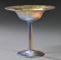 Tiffany Studios Gold Favrile Compote