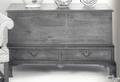 Unusual Queen Anne walnut blanket chest ca 1760