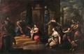 Italian School 17th Century Style The Judgment of Solomon