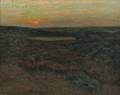 Charles Warren Eaton American 18571937 Sunset in New England