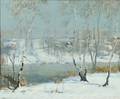 Arthur Clifton Goodwin American 18661929 The Frozen Neponset River Mass