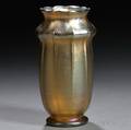 Tiffany Gold Favrile Vase