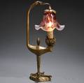 Stylized Art Nouveau Birdform Table Lamp