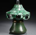 Hampshire Pottery Lamp