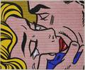 Roy Lichtenstein American 19231997 Kiss V