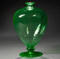 Italian Art Glass Vase Attributed to Venini by Victorio Zecchin