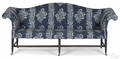 New England Federal mahogany sofa ca 1800