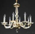 Italian Eightlight Chandelier
