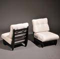 Two Paul Lazlo Lounge Chairs