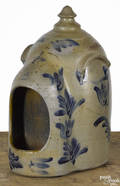 Pennsylvania Remmey type stoneware chicken waterer 19th c