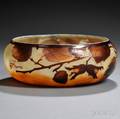 Daum Cameo Glass Bowl