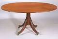 Regency Mahogany Oval Breakfast Table