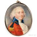 Attributed to John Smart English 1742431811 Portrait Miniature of Major Richard Gomonde of Madras