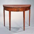 Federal Inlaid Mahogany Card Table