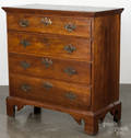 Pennsylvania Chippendale cherry chest of drawers