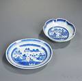 Two Canton Porcelain Serving Dishes