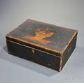 Folk Art Decorated Storage Box