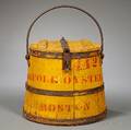 Yellowpainted Norfolk Oyster Company Bucket