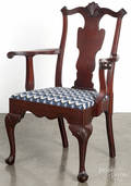 Chippendale style walnut armchair Provenance The Estate of Mark and Joan Eaby