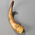 Engraved Powder Horn