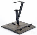 Wrought iron boot jack