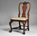 Chippendale Carved Mahogany Side Chair
