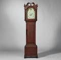 Redstained Birch Tall Case Clock