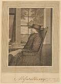Engraved Portrait of Moses Brown