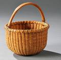 Round Nantucket Basket