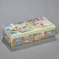 Rose Medallion Chinese Export Porcelain Brush Box